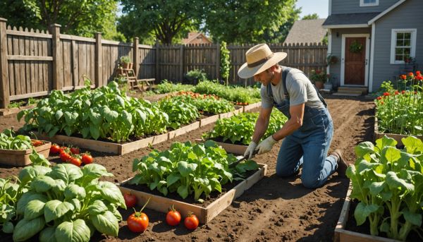 Entretenir son jardin potager en été